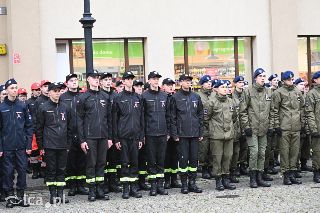 Młodzi w mundurach wypowiedzieli słowa roty