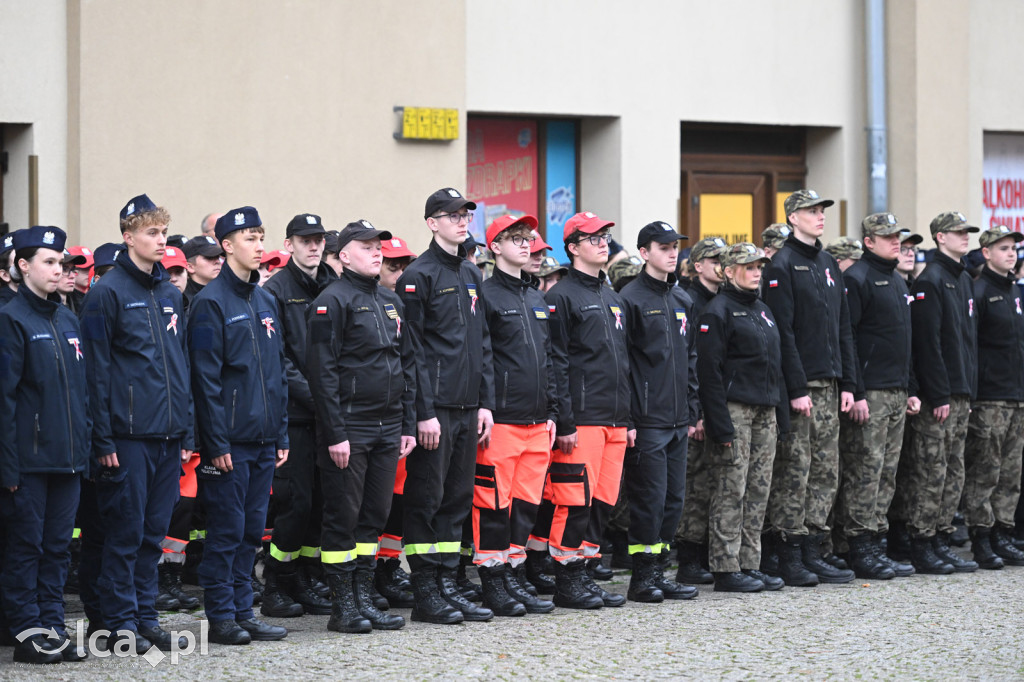 Młodzi w mundurach wypowiedzieli słowa roty