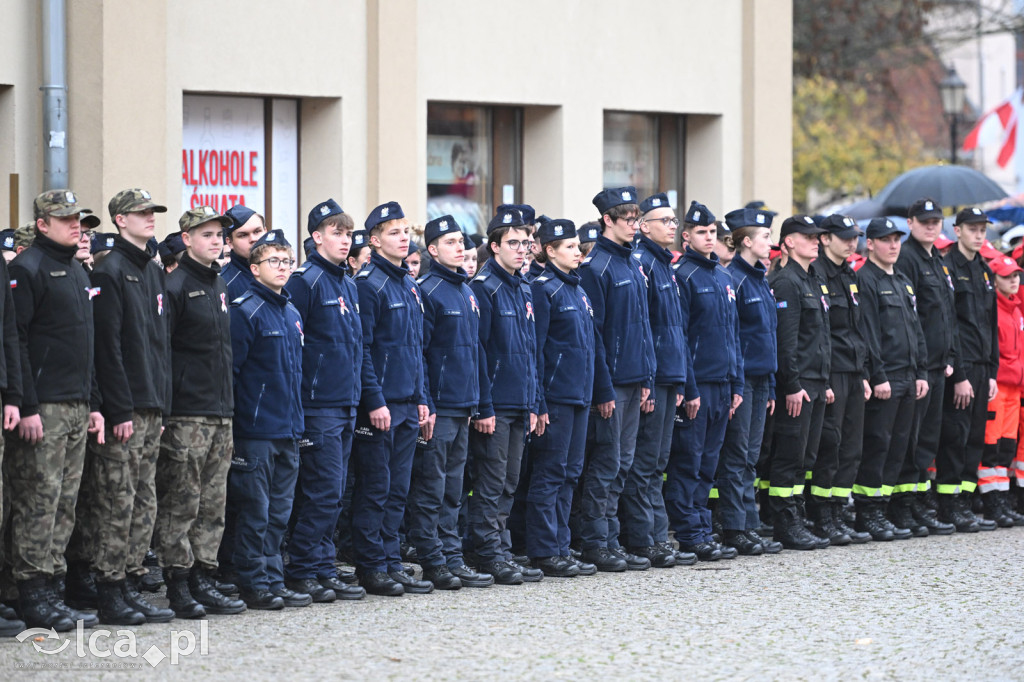 Młodzi w mundurach wypowiedzieli słowa roty