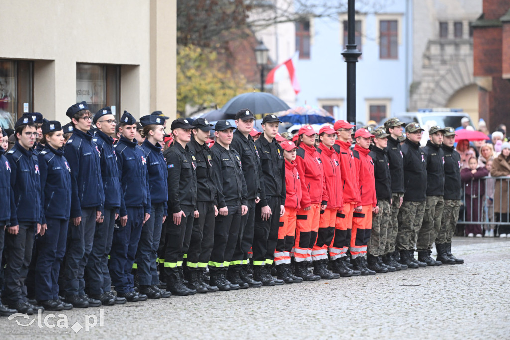 Młodzi w mundurach wypowiedzieli słowa roty