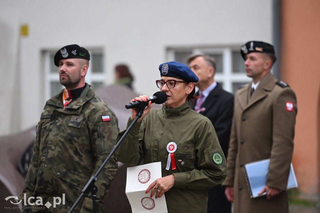 Młodzi w mundurach wypowiedzieli słowa roty