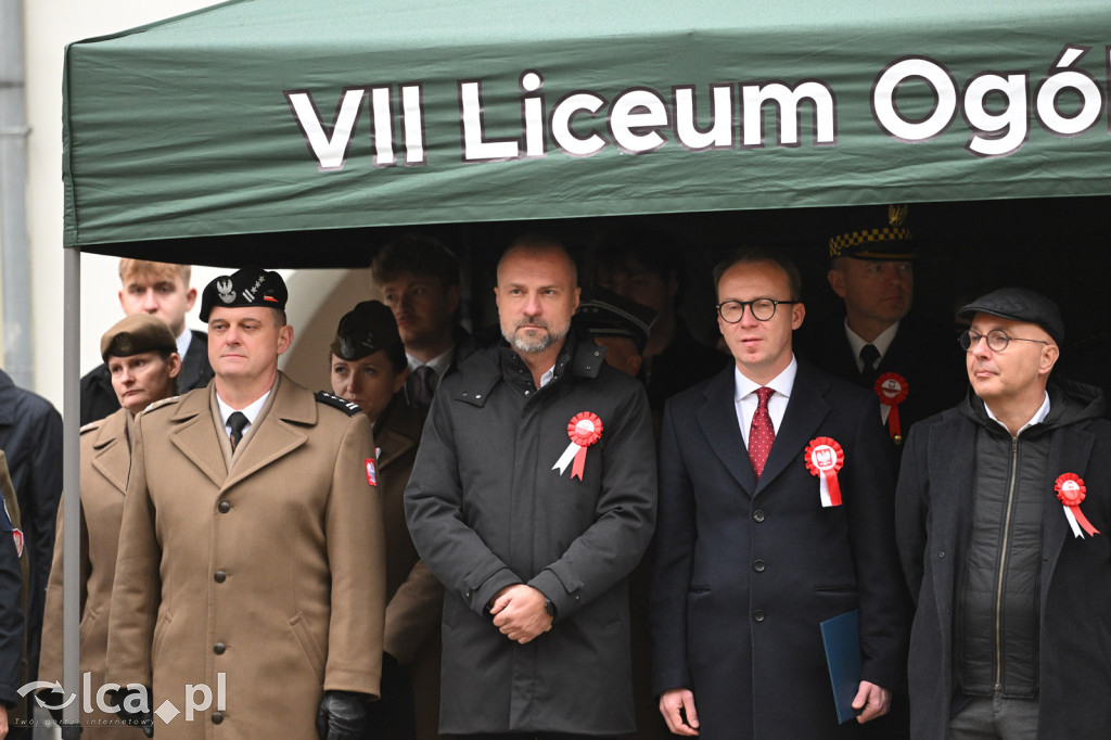 Młodzi w mundurach wypowiedzieli słowa roty