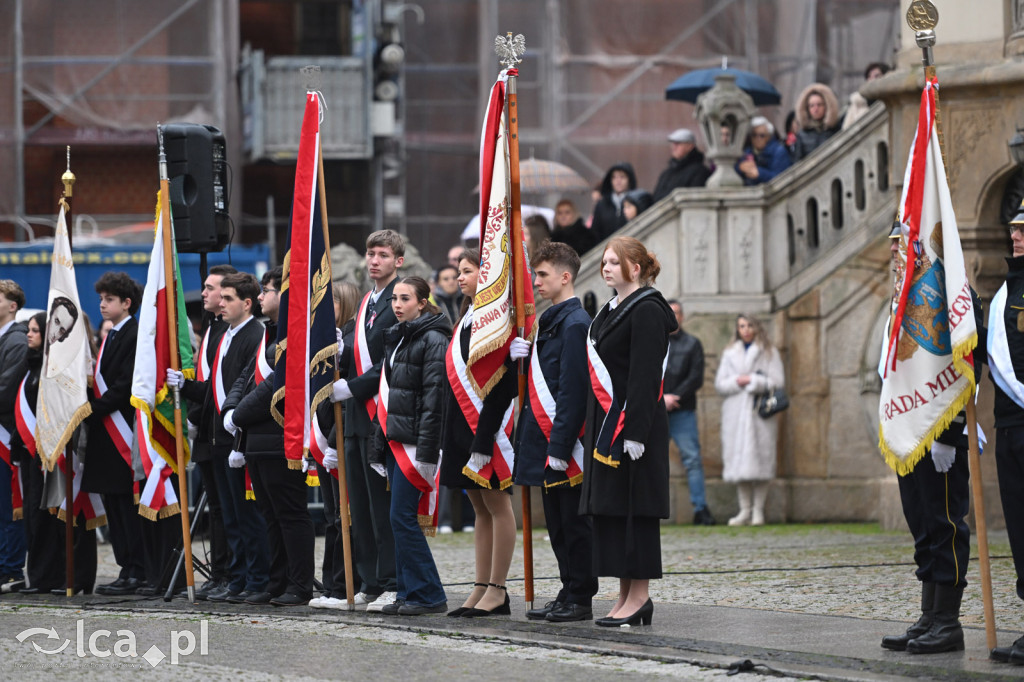 Młodzi w mundurach wypowiedzieli słowa roty