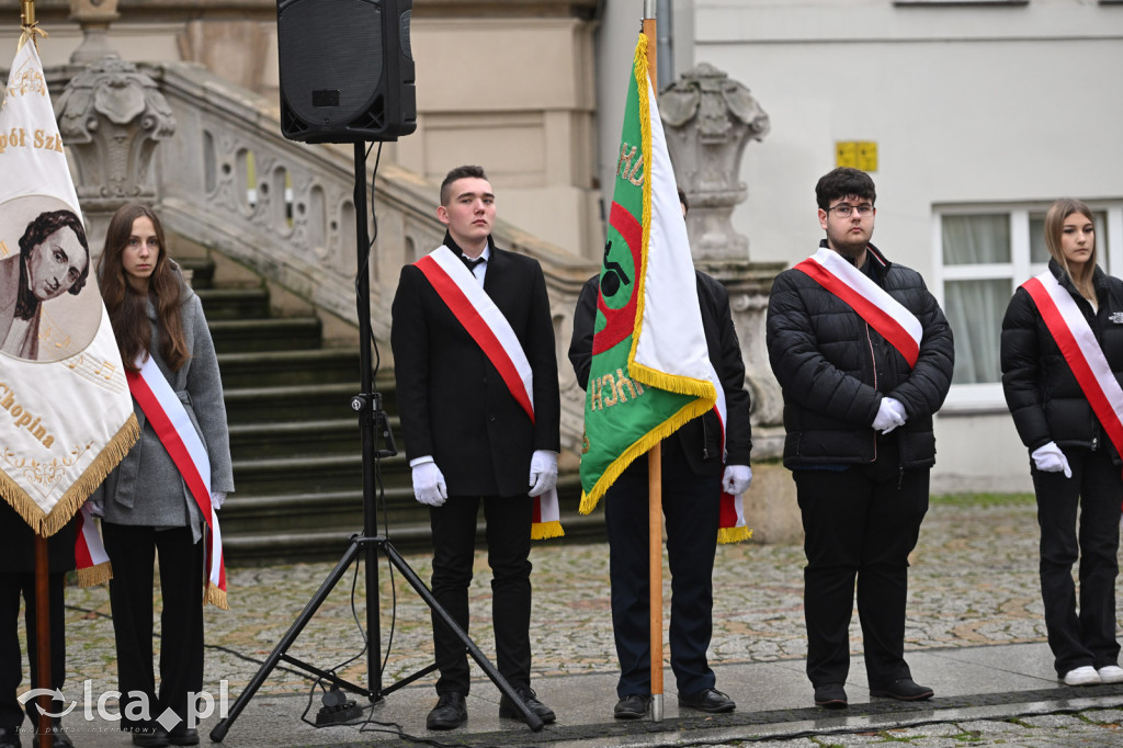 Młodzi w mundurach wypowiedzieli słowa roty