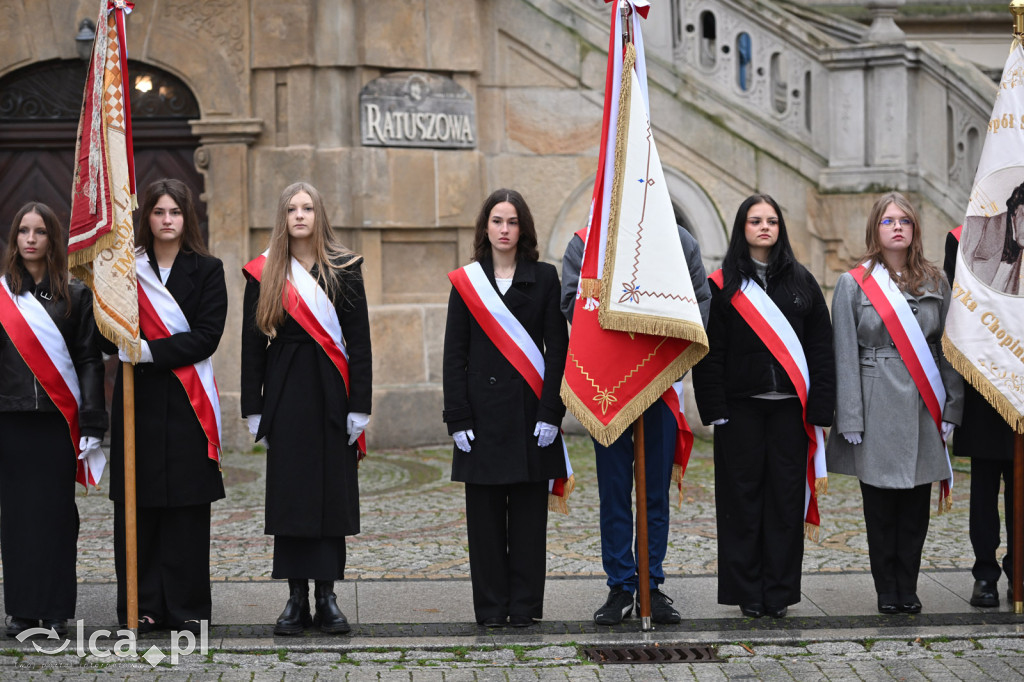 Młodzi w mundurach wypowiedzieli słowa roty