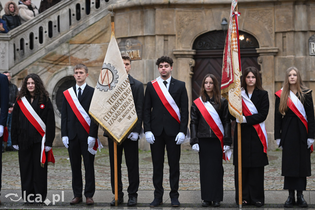 Młodzi w mundurach wypowiedzieli słowa roty