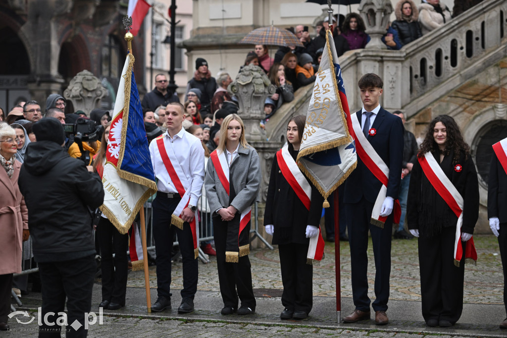 Młodzi w mundurach wypowiedzieli słowa roty