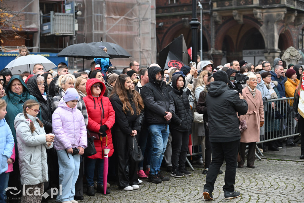 Młodzi w mundurach wypowiedzieli słowa roty