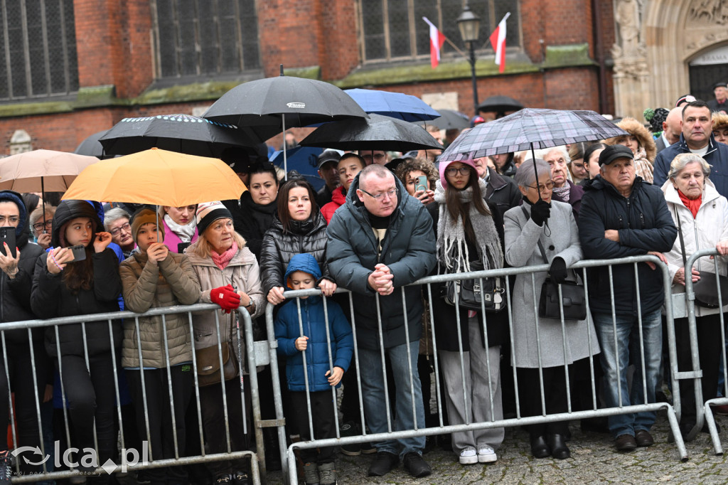 Młodzi w mundurach wypowiedzieli słowa roty