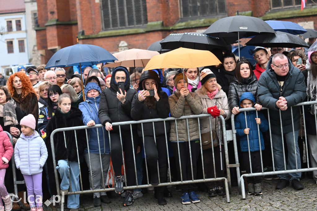 Młodzi w mundurach wypowiedzieli słowa roty