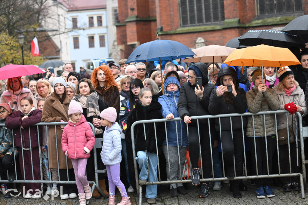 Młodzi w mundurach wypowiedzieli słowa roty