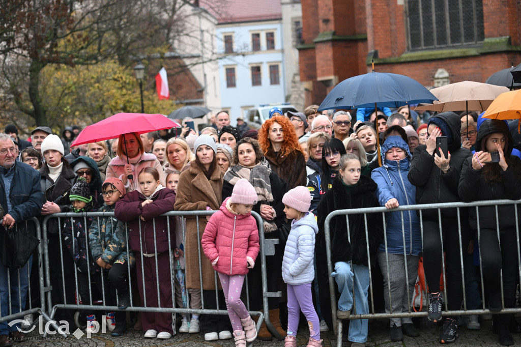 Młodzi w mundurach wypowiedzieli słowa roty