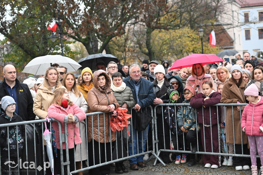 Młodzi w mundurach wypowiedzieli słowa roty