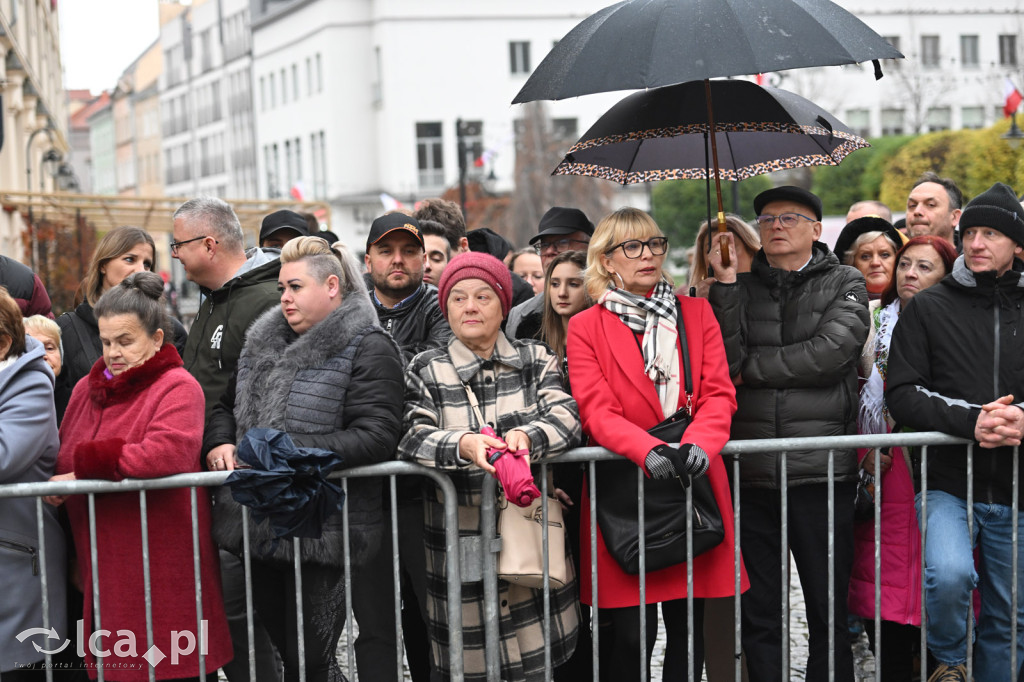 Młodzi w mundurach wypowiedzieli słowa roty