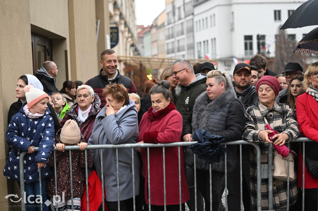 Młodzi w mundurach wypowiedzieli słowa roty