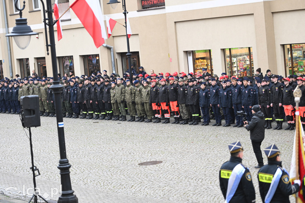 Młodzi w mundurach wypowiedzieli słowa roty