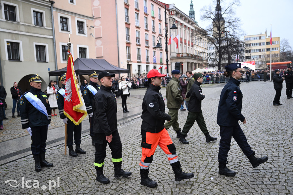 Młodzi w mundurach wypowiedzieli słowa roty