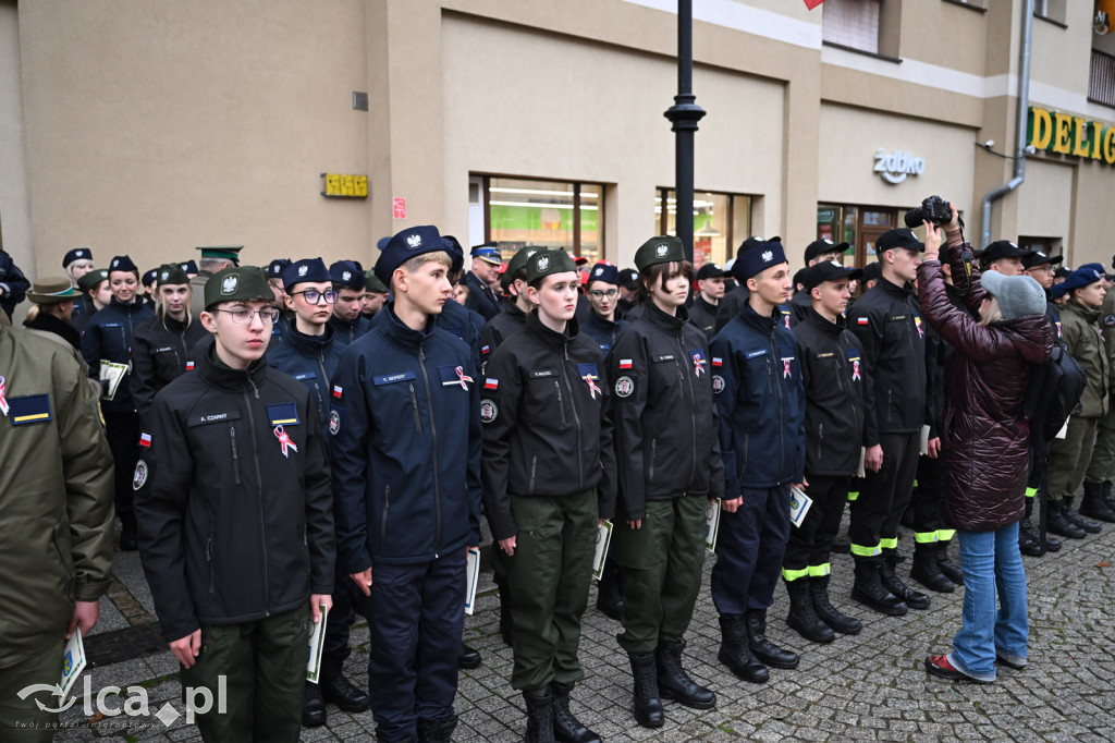 Młodzi w mundurach wypowiedzieli słowa roty