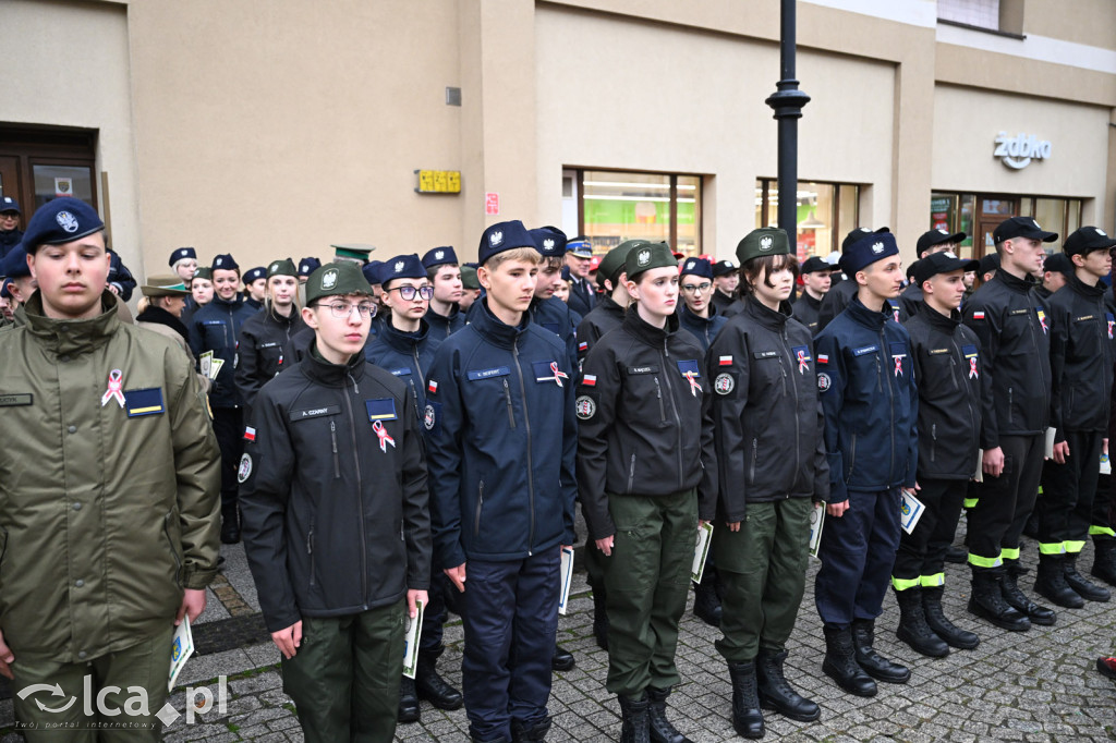 Młodzi w mundurach wypowiedzieli słowa roty