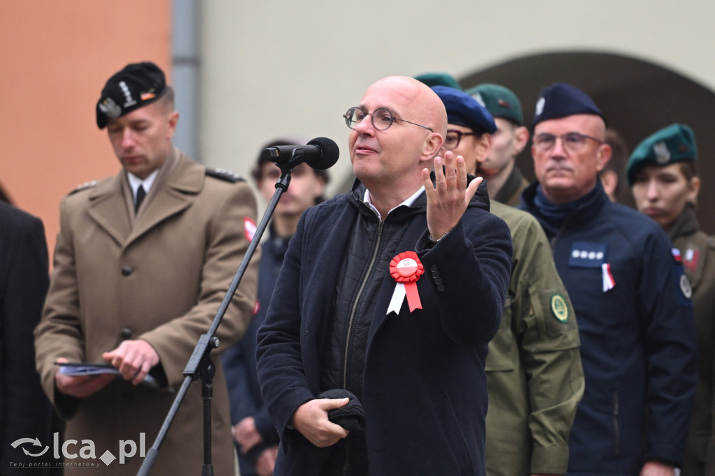 Młodzi w mundurach wypowiedzieli słowa roty