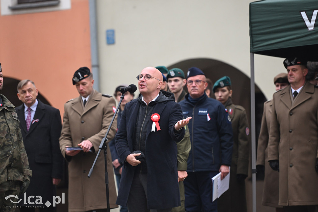 Młodzi w mundurach wypowiedzieli słowa roty