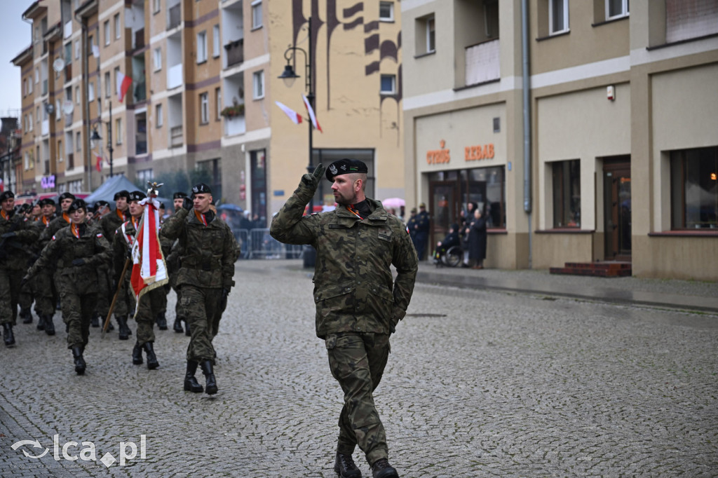 Młodzi w mundurach wypowiedzieli słowa roty