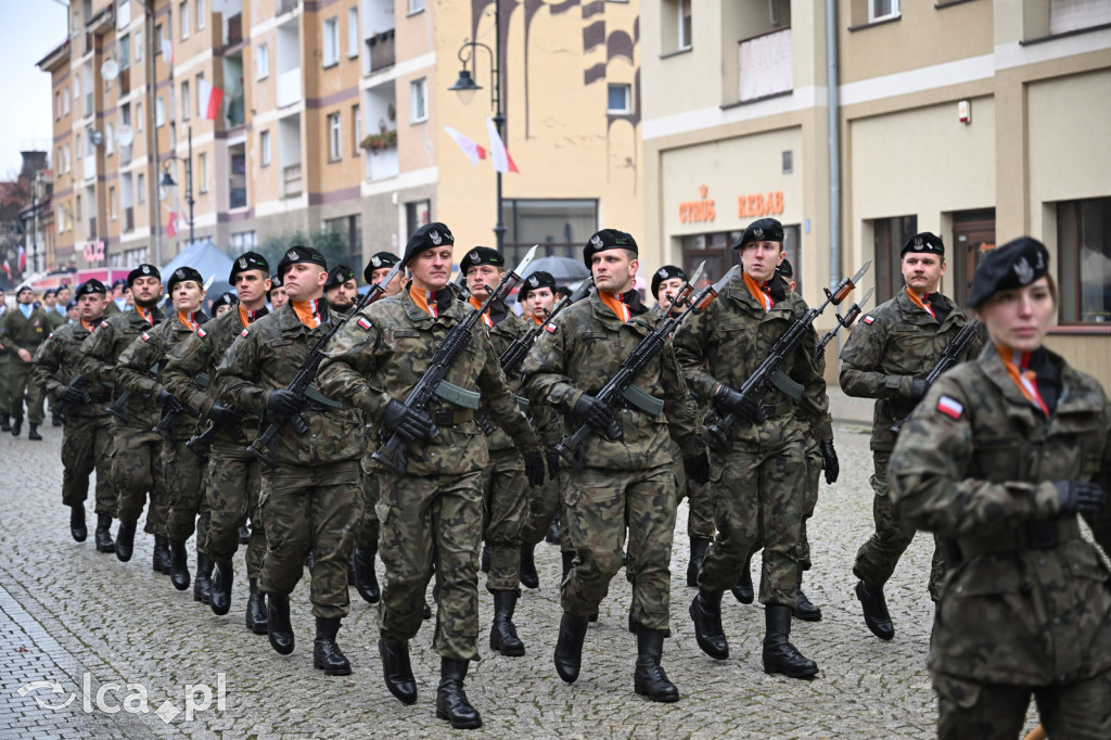 Młodzi w mundurach wypowiedzieli słowa roty