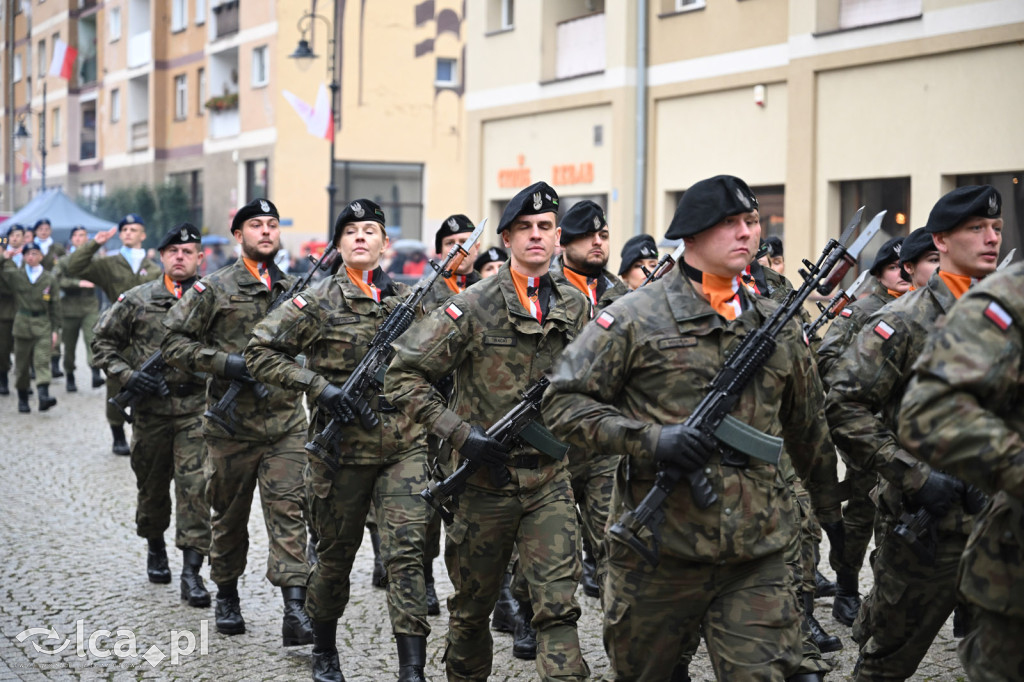 Młodzi w mundurach wypowiedzieli słowa roty