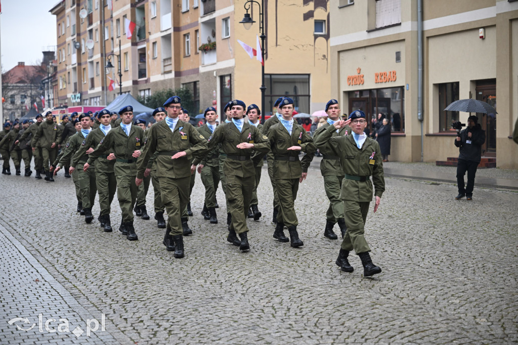 Młodzi w mundurach wypowiedzieli słowa roty