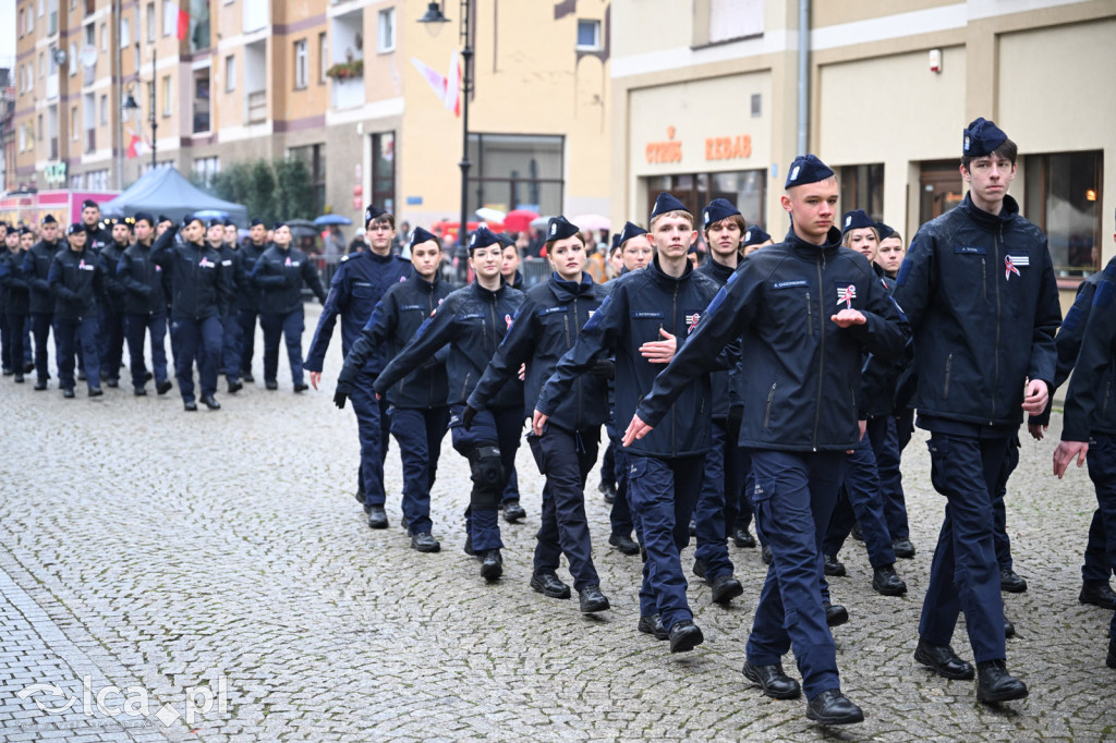 Młodzi w mundurach wypowiedzieli słowa roty
