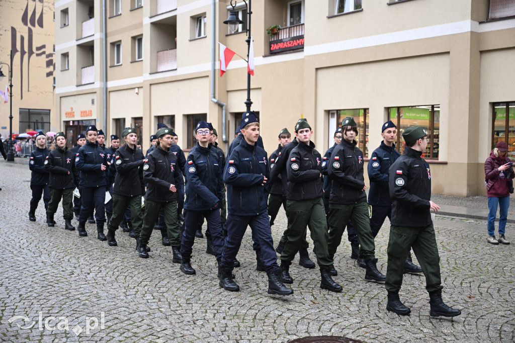 Młodzi w mundurach wypowiedzieli słowa roty