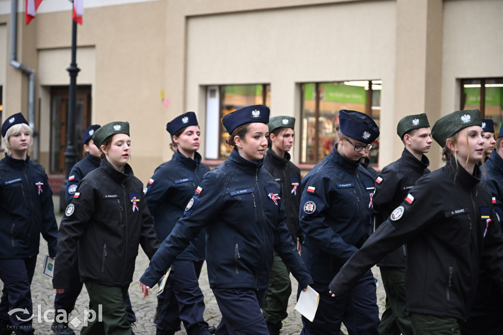 Młodzi w mundurach wypowiedzieli słowa roty