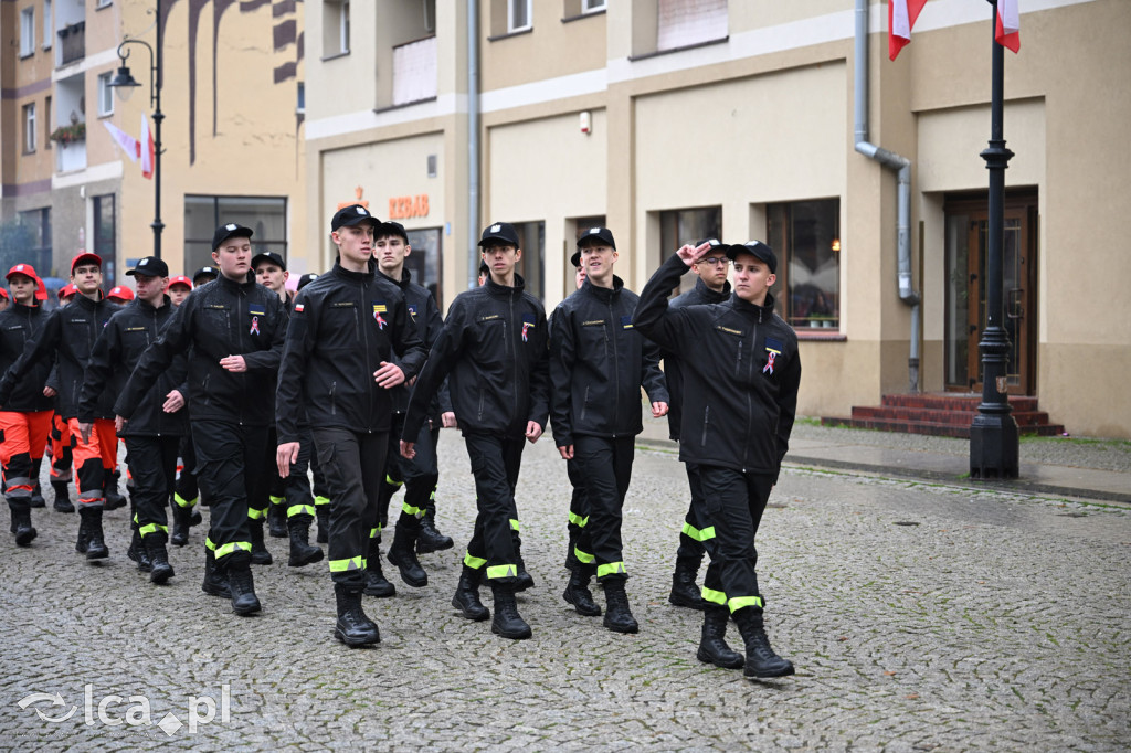 Młodzi w mundurach wypowiedzieli słowa roty