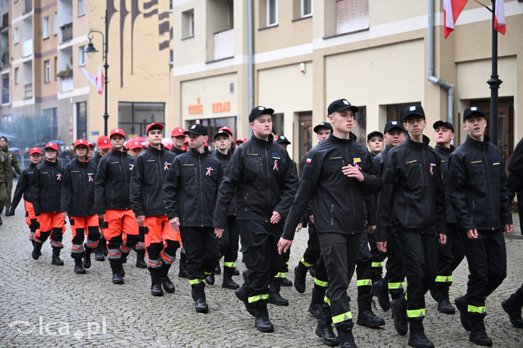 Młodzi w mundurach wypowiedzieli słowa roty