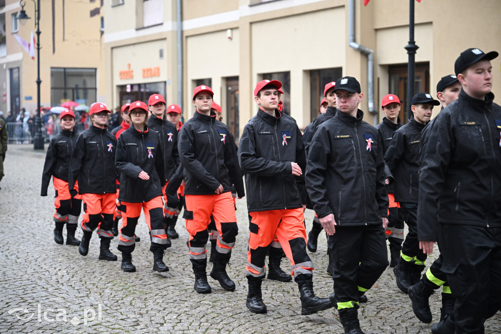 Młodzi w mundurach wypowiedzieli słowa roty