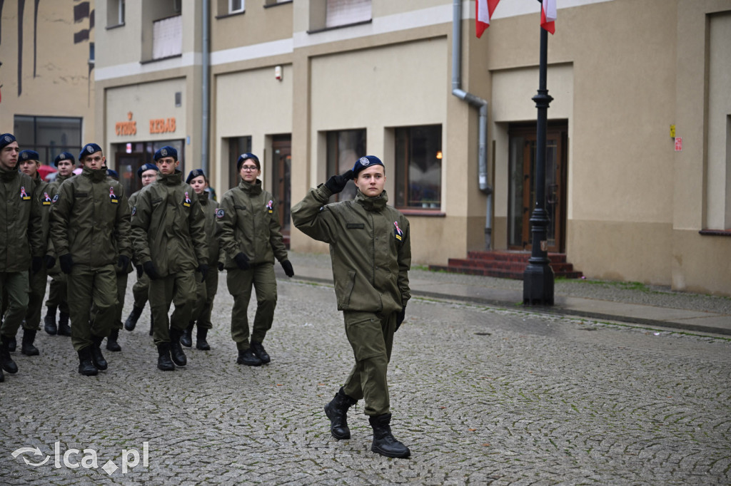 Młodzi w mundurach wypowiedzieli słowa roty