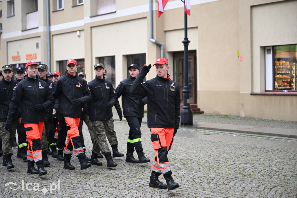 Młodzi w mundurach wypowiedzieli słowa roty