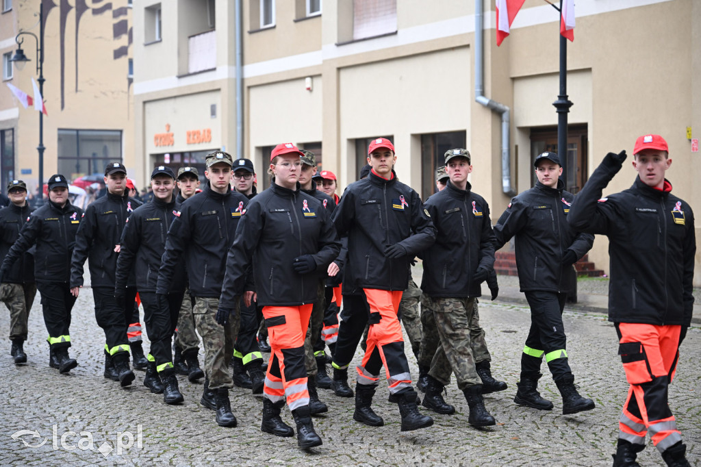 Młodzi w mundurach wypowiedzieli słowa roty
