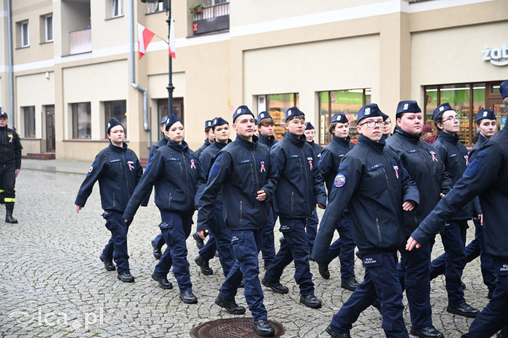 Młodzi w mundurach wypowiedzieli słowa roty