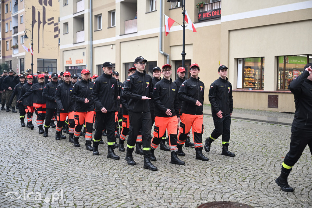 Młodzi w mundurach wypowiedzieli słowa roty
