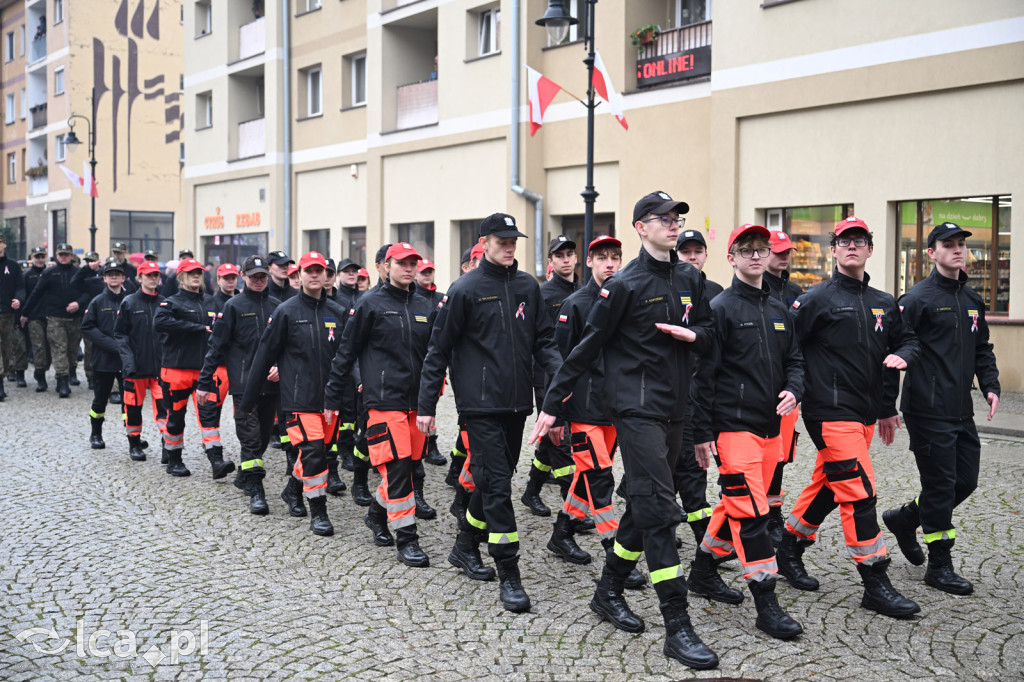 Młodzi w mundurach wypowiedzieli słowa roty