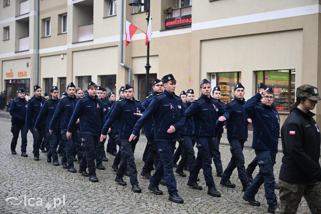 Młodzi w mundurach wypowiedzieli słowa roty