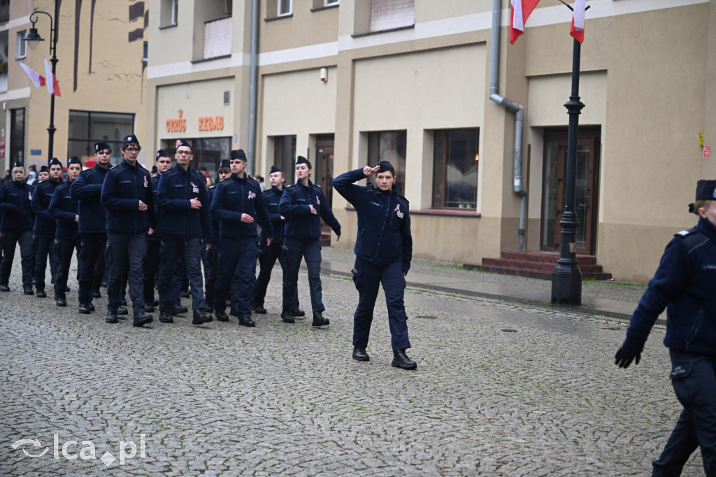 Młodzi w mundurach wypowiedzieli słowa roty