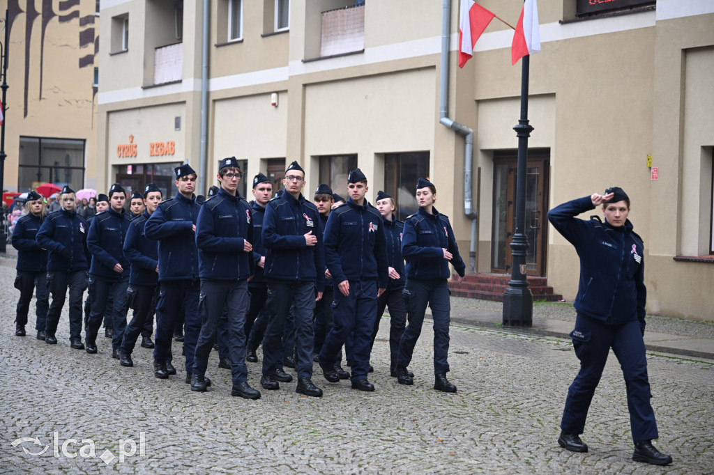 Młodzi w mundurach wypowiedzieli słowa roty