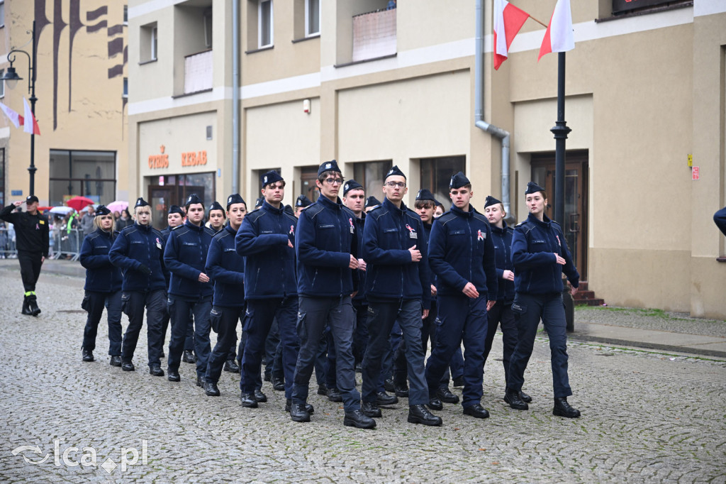 Młodzi w mundurach wypowiedzieli słowa roty