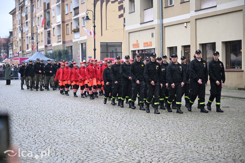 Młodzi w mundurach wypowiedzieli słowa roty
