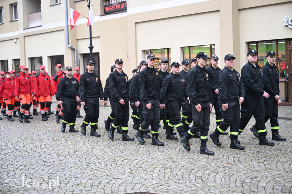 Młodzi w mundurach wypowiedzieli słowa roty