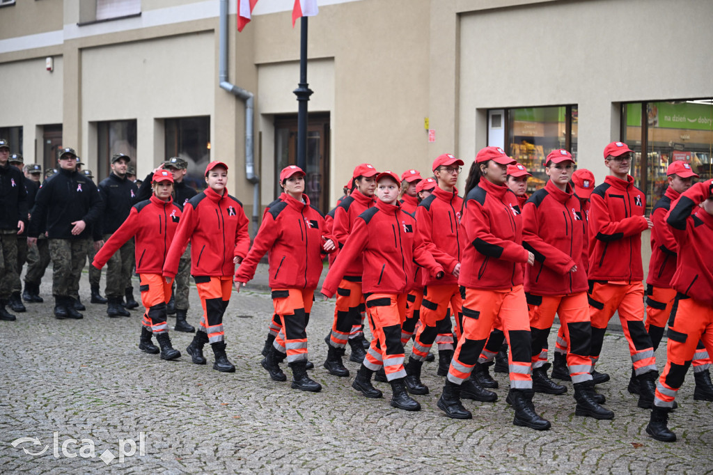 Młodzi w mundurach wypowiedzieli słowa roty