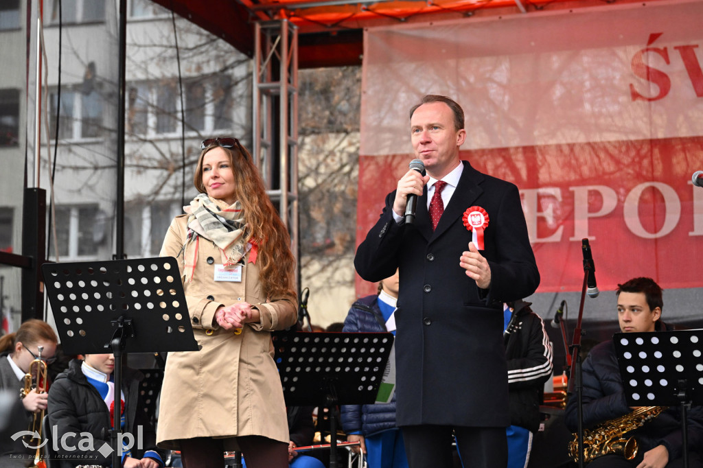 Legnica zatańczyła Poloneza dla Niepodległej
