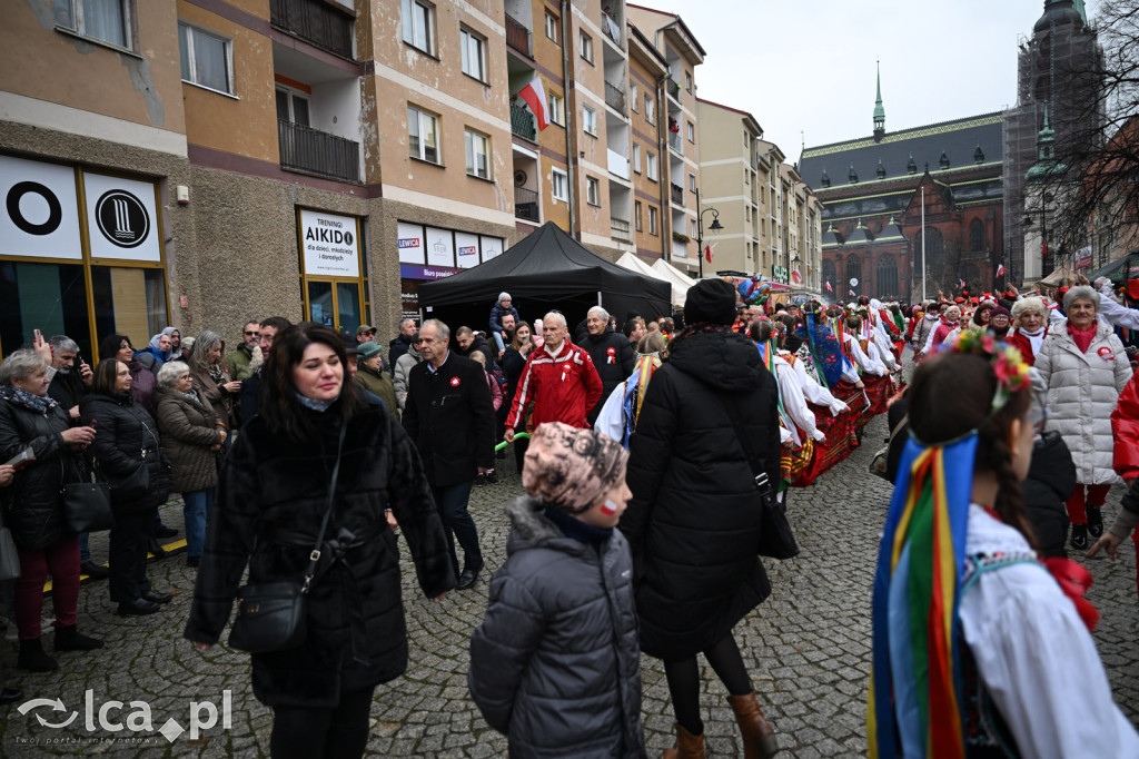 Legnica zatańczyła Poloneza dla Niepodległej